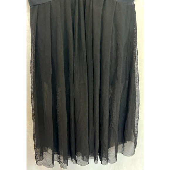 Womens Y2K Sheer Babydoll Tank Top Size L Whimsigoth Dark Fairy Grunge Witchy - Picture 8 of 16